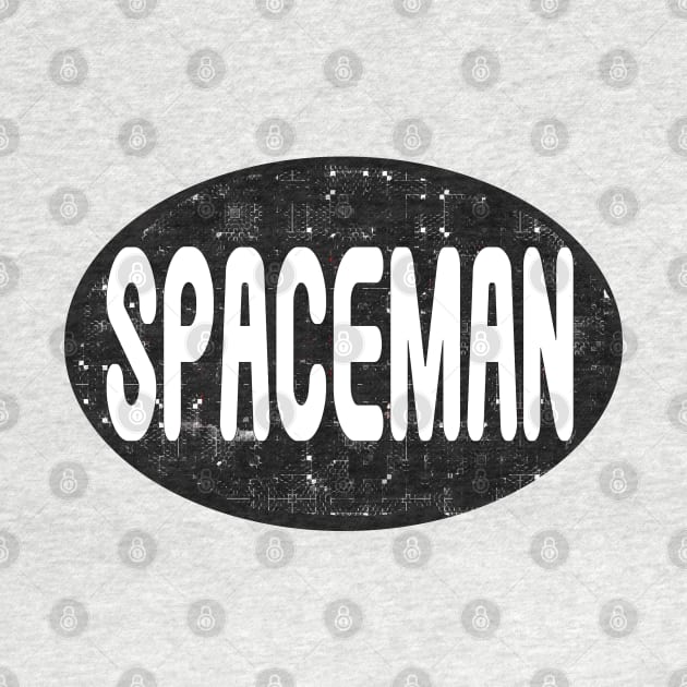 Planet X Spaceman Logo Science Fiction Sci fi by PlanetMonkey